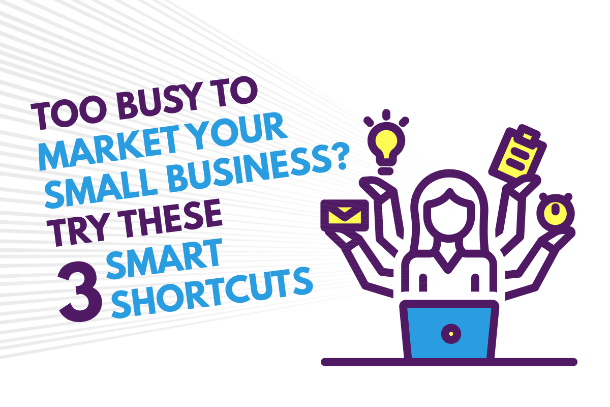 graphic of small business owner juggling too many tasks